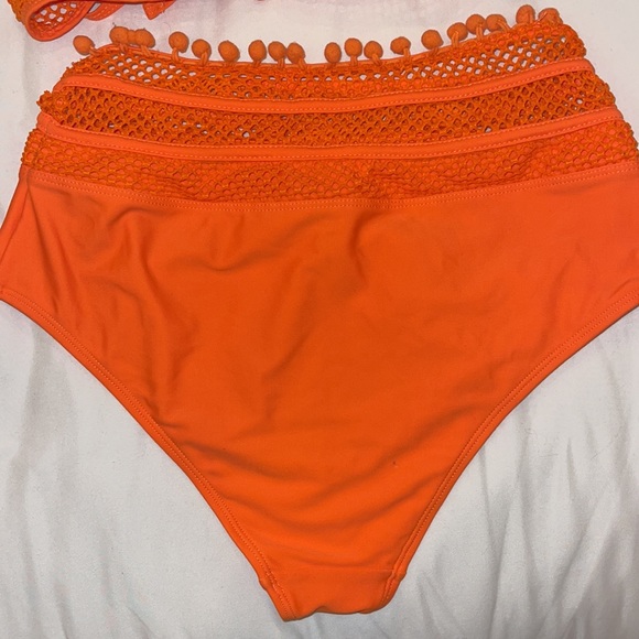 Asos Swim Premium Pom Pom Embroidered Fishnet
Triangle Bikini - Picture 9 of 11